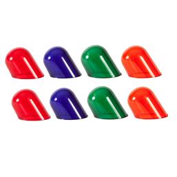 Colored Light Caps for LED Lights